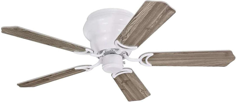 Contempra Trio 42 Inch Five Blade Indoor Ceiling Fan With Dimmable LED Light Fixture