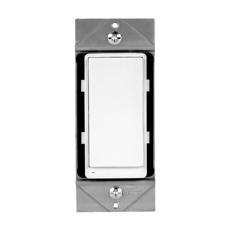 Enerlites ZW3K Smart 3 Way Auxiliary Switch for Z-Wave Dimmer and On/Off Switches   