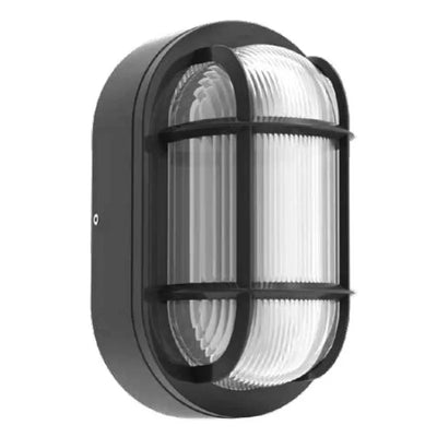 Westgate 6/8/10 Watt Selectable LED Traditional Bulkhead Light Fixture 3000/4000/5000K Selectable Black 
