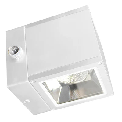 Westgate 6/12/15/18 Watt Up Down LED Color Selectable Cube Wall Light 3000/4000/5000K Selectable White 