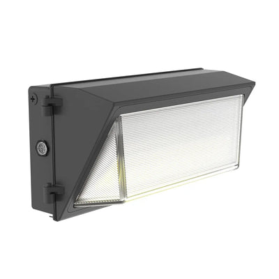 Westgate 100/120/150 Watt Traditional LED Wall Pack Light Fixture 3000/4000/5000K Selectable Black 