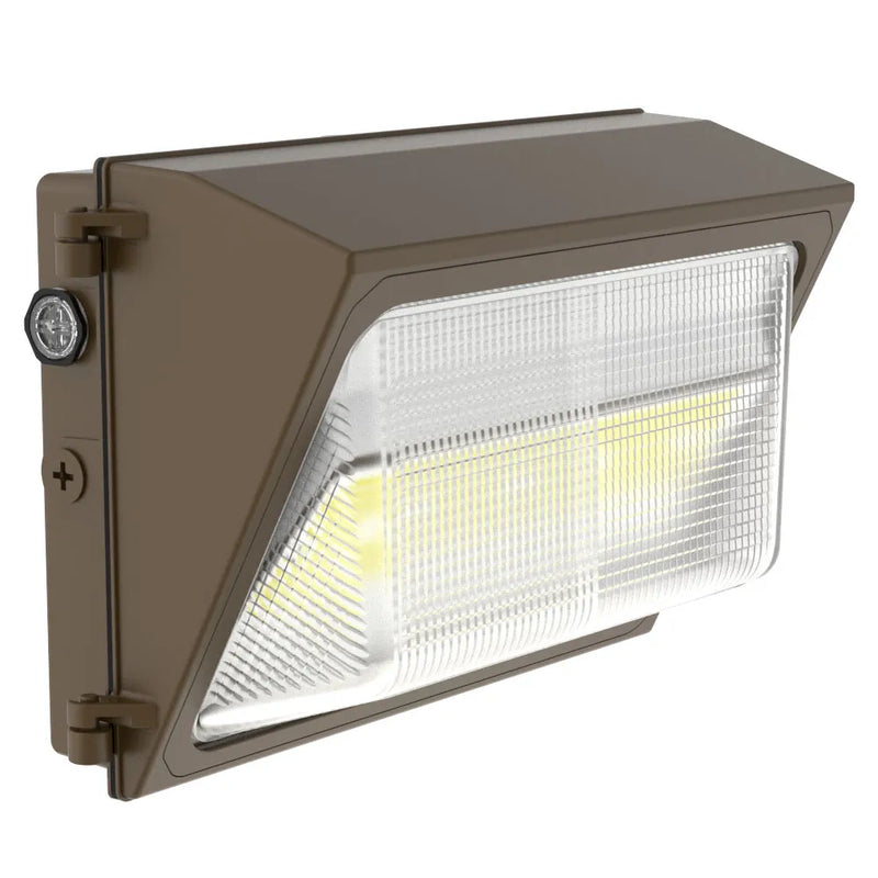 Westgate 45/65/85 Watt Traditional LED Wall Pack Light Fixture 3000/4000/5000K Selectable Bronze 