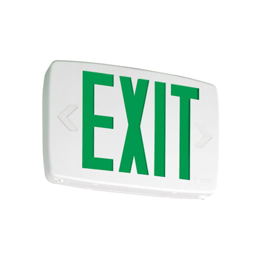 LQM S W 3 Single Face Emergency Exit Sign – Green Electrical Supply